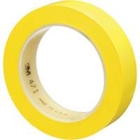 471 Vinyl Tape, 25.4 mm (1") W x 32.9 m (108') L, 5.3 mils, Yellow Chandler Sales