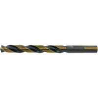 Foret de type Prentice M2 de premi&egrave;re qualit&eacute; noir et dor&eacute; Jet-Kut, 9/16", Acier rapide, Pointe de 135° Chandler Sales
