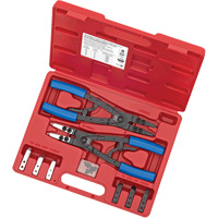 SRP-10S Heavy-Duty Ratcheting Snap Ring Pliers Set, 10 Pieces Chandler Sales