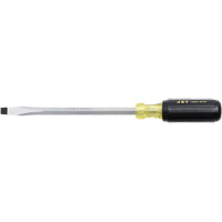 JKSS-8 Slot Screwdriver, 3/8" Tip, Square, 8" L, Cushion Grip Handle Chandler Sales