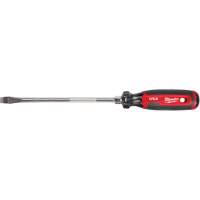 Slotted Screwdriver, 3/8" Tip, Round, 330 mm L, Cushion Grip Handle Chandler Sales