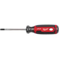 Cabinet Screwdriver, 3/16" Tip, Round, 170 mm L, Cushion Grip Handle Chandler Sales