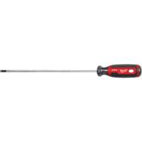 Cabinet Screwdriver, 3/16" Tip, Round, 279 mm L, Cushion Grip Handle Chandler Sales