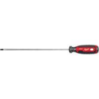 Cabinet Screwdriver, 1/4" Tip, Round, 363 mm L, Cushion Grip Handle Chandler Sales