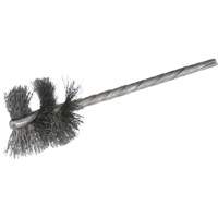 Ensemble de brosses internes &agrave; fils m&eacute;talliques ondul&eacute;s HeliTuf, 1-1/8" dia. x 1" l, 3-1/2" longueur hors tout Chandler Sales