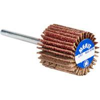 High Performance Micro-Mini Flap Wheel, Aluminum Oxide, 60 Grit, 3/4" x 3/4" x 1/8" Chandler Sales