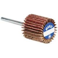 Grind-O-Flex Micro-Mini Flap Wheel, Aluminum Oxide, 80 Grit, 1-3/16" x 3/16" x 1/8" Chandler Sales