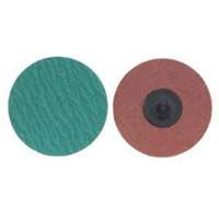 Quick-Change Discs, 3" Dia., 36 Grit, Zirconia Alumina Chandler Sales