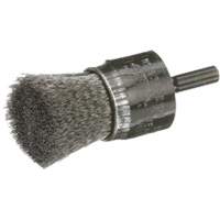 Brosse mont&eacute;e &agrave; fils ondul&eacute;s, 1", Fils 0,006" Chandler Sales
