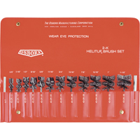 Ensemble de brosses internes &agrave; fils m&eacute;talliques ondul&eacute;s HeliTuf Chandler Sales