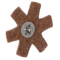 Abrasotex Surface Preparation Star, 3" Dia., Coarse Grit, Aluminum Oxide Chandler Sales