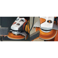 Enduro-Flex Flap Disc, 4-1/2" x 5/8"-11, Type 27, 40 Grit, Zirconia Alumina Chandler Sales