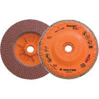 Disque &agrave; lamelles Enduro-Flex, 4-1/2" x 5/8"-11, Type 27, Grain 60, Alumine de zirconium Chandler Sales
