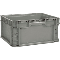StakPak Plus 4845 System Containers, 7-2/5" W x 12" D x 5" H, Grey Chandler Sales