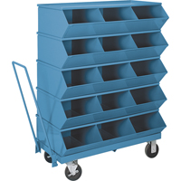 Bacs sectionnels superposables Stackbin - Chariots Chandler Sales