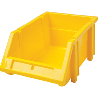 Bac empilable & &agrave; suspendre, 4-13/16" la, 3-3/16" h x 7-1/8" p, Jaune Chandler Sales