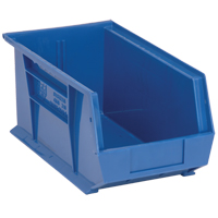 Ultra Stack & Hang Bin, 8-1/4" W x 7" H x 14-3/4" D, Blue Chandler Sales