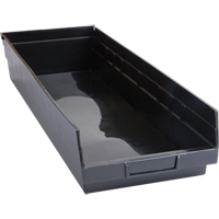 Recycled Shelf Bins, 8-1/8" W x 23-5/8" D x 4" H, 50 lbs. Capacity Chandler Sales