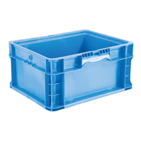 StakPak Plus 4845 System Containers, 15" W x 12" D x 7.5" H, Royal Blue Chandler Sales