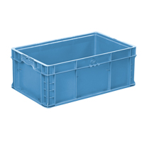 StakPak Plus 4845 System Containers, 15" W x 24" D x 9.5" H, Royal Blue Chandler Sales