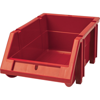 Bac empilable & &agrave; suspendre, 4-13/16" la, 3-3/16" h x 7-1/8" p, Rouge Chandler Sales