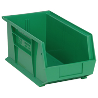 Ultra Stack & Hang Bin, 8-1/4" W x 7" H x 14-3/4" D, Green Chandler Sales