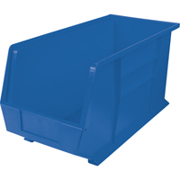 Ultra Stack & Hang Bin, 8-1/4" W x 9" H x 18" D, Blue Chandler Sales
