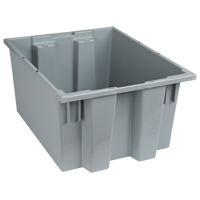 Contenants Stack & Nest, 10" x 19,5" x 15,5", Gris Chandler Sales