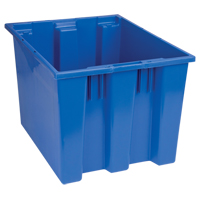 Contenants Stack & Nest, 13" x 19,5" x 15,5", Bleu Chandler Sales