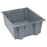 Contenants Stack & Nest, 10" x 23,5" x 19,5", Gris Chandler Sales