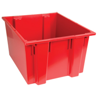 Contenants Stack & Nest, 13" x 23,5" x 19,5", Rouge Chandler Sales
