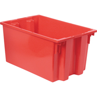 Contenants Stack & Nest, 12" x 23,5" x 15,5", Rouge Chandler Sales