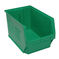 Contenants g&eacute;ants empilables, 12,375" la x 19,75" p x 11,875" h, Vert Chandler Sales