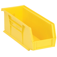 Ultra Stack & Hang Bin, 4-1/8" W x 4" H x 10-7/8" D, Yellow Chandler Sales