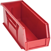 Ultra Stack & Hang Bin, 4-1/8" W x 4" H x 10-7/8" D, Red Chandler Sales