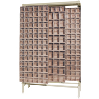 Free-Standing Tip-Out Bins Slider System, 48" W x 18" D x 77" H, 303 Drawers Chandler Sales