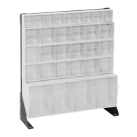 Tip-Out Bins Stand, 23-5/8" W x 8" D x 28" H, 31 Drawers Chandler Sales