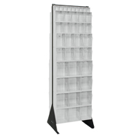 Tip-Out Bins Stand, 23-5/8" W x 16" D x 75" H, 72 Drawers Chandler Sales