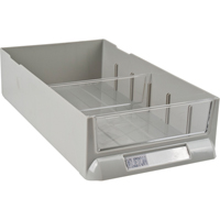 Replacement Drawer for KPC-100 Parts Cabinets, Plastic, 6-3/8" W x 11-3/10" D x 2-11/16" H, Grey Chandler Sales