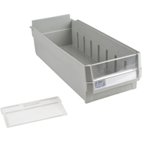 Replacement Drawer for KPC-HD Heavy-Duty Parts Cabinets, Plastic, 6-1/2" W x 14-4/5" D x 4" H, Grey Chandler Sales