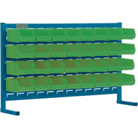 Rayonnage &agrave; persienne avec bacs, 32 bacs, 36" la x 8-1/4" p x 22" h Chandler Sales
