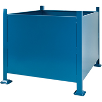 Bulk Stacking Containers, 30" H x 34.5" W x 40.5" D, 3500 lbs. Capacity Chandler Sales
