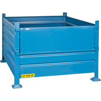 Bulk Stacking Containers, 30" H x 34.5" W x 40.5" D, 4500 lbs. Capacity Chandler Sales