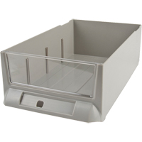 Replacement Drawer for KPC-200 Parts Cabinets, Plastic, 5-3/8" W x 9-13/16" D x 3-3/10" H, Grey Chandler Sales
