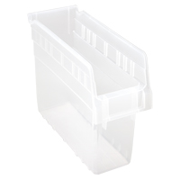 Bacs pour &eacute;tag&egrave;re Store-Max, 4-3/8" la x 8" H x 11-5/8" p, Transparent, Capacit&eacute; 44 lb Chandler Sales