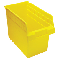 Bacs pour &eacute;tag&egrave;re Store-Max, 6-5/8" la x 8" H x 11-5/8" p, Jaune, Capacit&eacute; 44 lb Chandler Sales