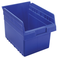 Bacs pour &eacute;tag&egrave;re Store-Max, 8-3/8" la x 8" H x 11-5/8" p, Bleu, Capacit&eacute; 44 lb Chandler Sales