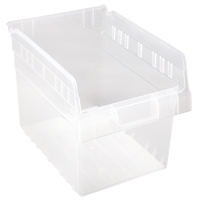 Bacs pour &eacute;tag&egrave;re Store-Max, 8-3/8" la x 8" H x 11-5/8" p, Transparent, Capacit&eacute; 44 lb Chandler Sales