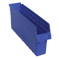 Bacs pour &eacute;tag&egrave;re Store-Max, 4-3/8" la x 8" H x 17-7/8" p, Bleu, Capacit&eacute; 56 lb Chandler Sales