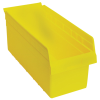 Bacs pour &eacute;tag&egrave;re Store-Max, 8-3/8" la x 8" H x 17-7/8" p, Jaune, Capacit&eacute; 56 lb Chandler Sales